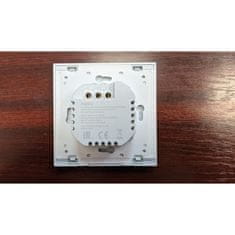 AQARA AQARA Smart Wall Switch H1 EU (No Neutral, Double Rocker) (WS-EUK02) - Zigbee vypínač s dvojitým relé