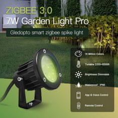 Gledopto GLEDOPTO Zigbee Pro Outdoor light RGB+CCT (GL-G-002P) - vonkajšie LED osvetlenie