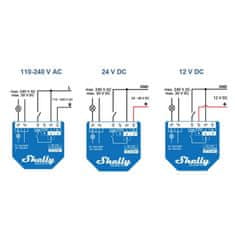 Shelly Shelly Qubino Wave 1 - spínací modul 1x 16A (Z-Wave)