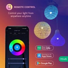 Nous Nous P3 WiFi Smart Žiarovka RGB E27 Tuya