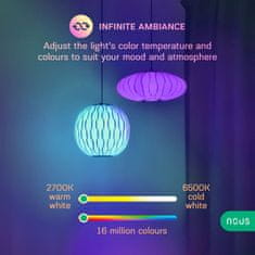 Nous Nous P8 WiFi Smart Žiarovka RGB GU10 Tuya