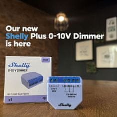 Shelly Shelly Plus 0-10V Dimmer - stmievací modul (WiFi)