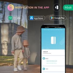 Nous Nous E3 Zigbee Smart Dverový a Okenný Senzor