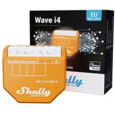 Shelly Shelly Qubino Wave i4 - modul na aktiváciu scén (Z-Wave)