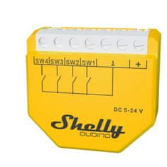 Shelly Shelly Qubino Wave i4 DC - modul na aktiváciu scén (Z-Wave)