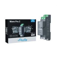 Shelly Shelly Qubino Wave Pro 2 - spínací modul 2x 16A (Z-Wave)