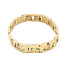 Guess Módny pozlátený náramok Frontiers JUMB01342JWSTBKT/U