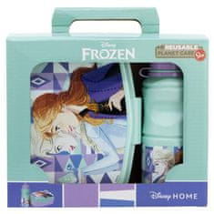 Stor Súprava na desiatu / box + fľaša DISNEY FROZEN, 74273