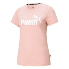 Puma Tričko výcvik ružová M Ess Logo Tee