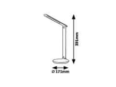 Rabalux Stolní lampa 6980 Osias 9W, černá