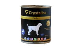 Crystalina Konzerva Daily jelenina so zeleninou 850g