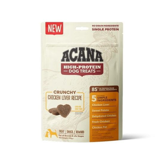 Acana High Protein pamlsky z kuracej pečene