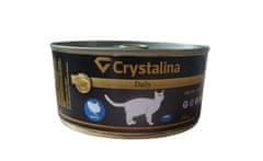 Crystalina Konzerva pre mačku daily morka 300g