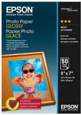 Epson Epson Photo Paper Glossy, 13x18 cm, 50 listů, 200g/m2, lesklý