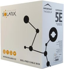 Solarix Solarix Kabel UTP PE drát c5e venkovní 305m