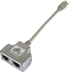 PremiumCord PremiumCord modulární RJ45 distributor 2 porty 10/100Base T