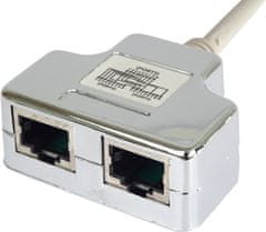 PremiumCord PremiumCord modulární RJ45 distributor 2 porty 10/100Base T