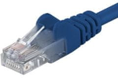 PremiumCord PremiumCord Patch kabel UTP RJ45-RJ45 level 5e, 0.25m, modrá