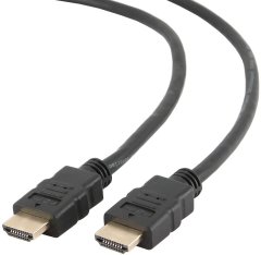 Gembird Gembird CABLEXPERT kabel HDMI-HDMI 1,8m, 1.4, M/M stíněný, zlacené kontakty, CCS, ethernet, černá