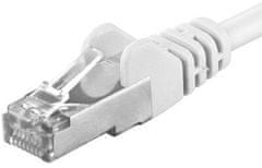 PremiumCord Premiumcord Patch kabel CAT6a S-FTP, RJ45-RJ45, AWG 26/7 0,25m bílá