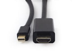 Gembird Gembird CABLEXPERT kabel miniDisplayPort na HDMI, 4K, M/M, 1,8m - použité