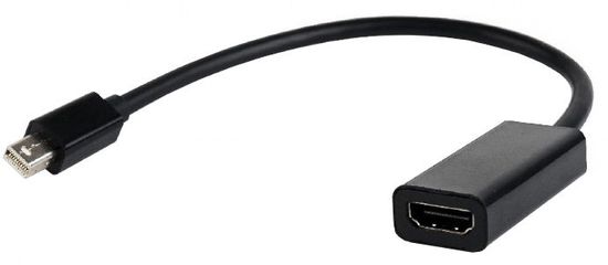 Gembird Gembird CABLEXPERT kabel red. miniDisplayport na HDMI, M/F, černá