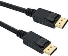 PremiumCord PremiumCord DisplayPort 1.4 propojovací kabel M/M, zlacené konektory, 2m