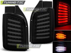 TUNING TEC Zadné svetlá VW T5 2003-2009 / 2010-2015 dymovo-čierne LED TRANSPORTER