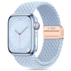 Tech-protect Nylon Mag remienok na Apple Watch 42/44/45/49mm, baby blue