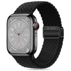 Tech-protect Nylon Mag remienok na Apple Watch 42/44/45/49mm, black