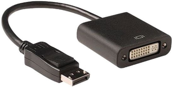 C-Tech C-TECH adaptér DisplayPort - DVI 24+5, M/F, černá