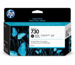 HP HP 730, P2V67A, 130ml, černá