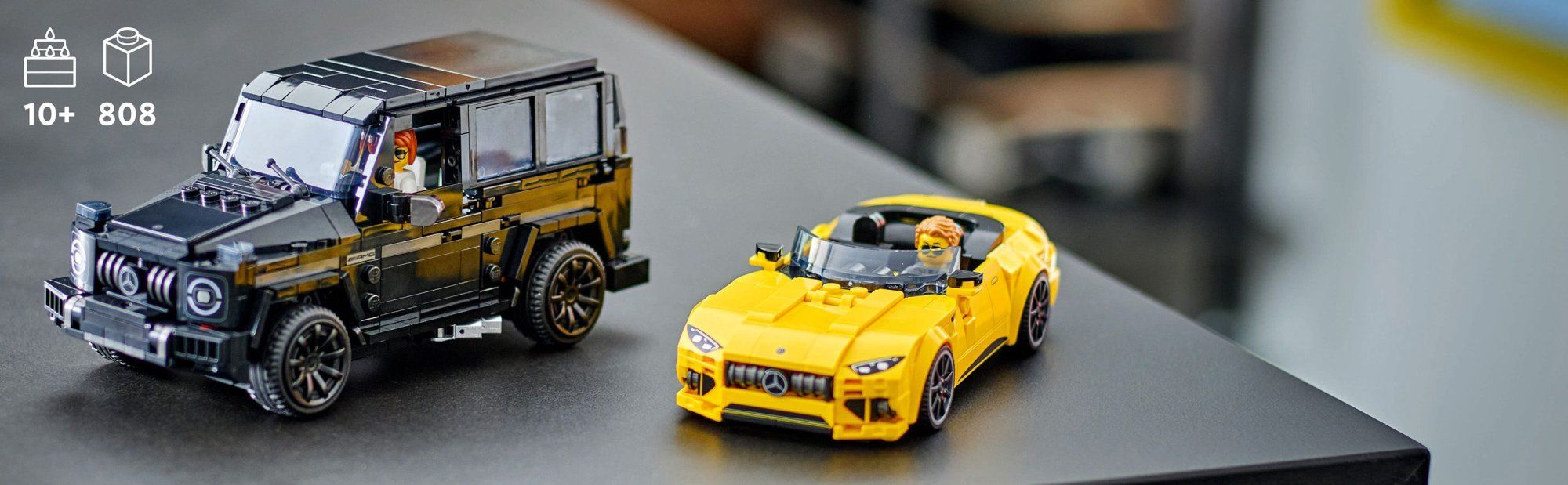 LEGO Speed Champions 76924 Mercedes-AMG G 63 a Mercedes-AMG SL 63