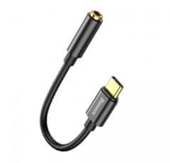 BASEUS BASEUS adaptér USB-C - 3.5mm Jack, černá