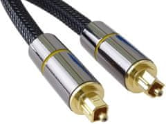 PremiumCord PremiumCord optický audio kabel Toslink, 1m