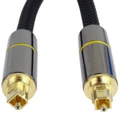 PremiumCord PremiumCord optický audio kabel Toslink, 1m