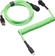 CZC.Gaming CZC.Gaming Serpent, USB-C/USB-A, 1,5m, zelený - zánovné