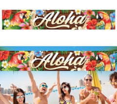 Guirca Banner Aloha papagáje 150cm