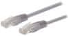 C-TECH patchcord Cat5e, UTP 1m, šedá