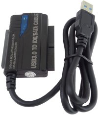 PremiumCord PremiumCord USB 3.0 - SATA + IDE adaptér s kabelem - rozbalené