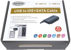 PremiumCord PremiumCord USB 3.0 - SATA + IDE adaptér s kabelem - rozbalené