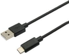 C-Tech C-TECH kabel USB-A - USB-C, USB 2.0, 2m, černá