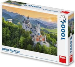 DINO Puzzle Jarná Neuschwanstein 1000 dielikov