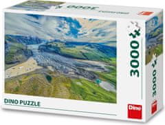 DINO Puzzle Islandský ľadovec 3000 dielikov