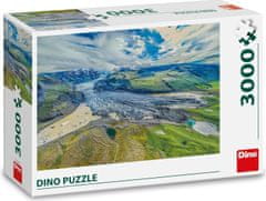 DINO Puzzle Islandský ľadovec 3000 dielikov