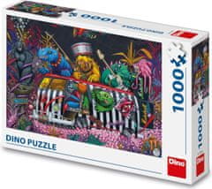 DINO Puzzle Príšerky na tripe 1000 dielikov