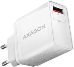 AXAGON AXAGON ACU-QC19, QUICK nabíječka do sítě, 1x port QC3.0/AFC/FCP/SMART, 19W, bílá