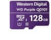 Western Digital WD Micro SDXC Purple Class 10 - 128GB, fialová