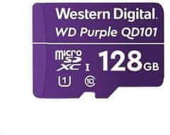 Western Digital WD Micro SDXC Purple Class 10 - 128GB, fialová