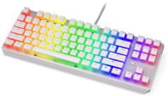 Endorfy Endorfy Thock TKL Pudding Onyx White Blue, Kailh Blue, US